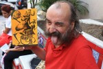 Tours in Rio - Painter Selaron himself