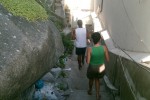 Favelas in Rio de Janeiro - walking down the favela1