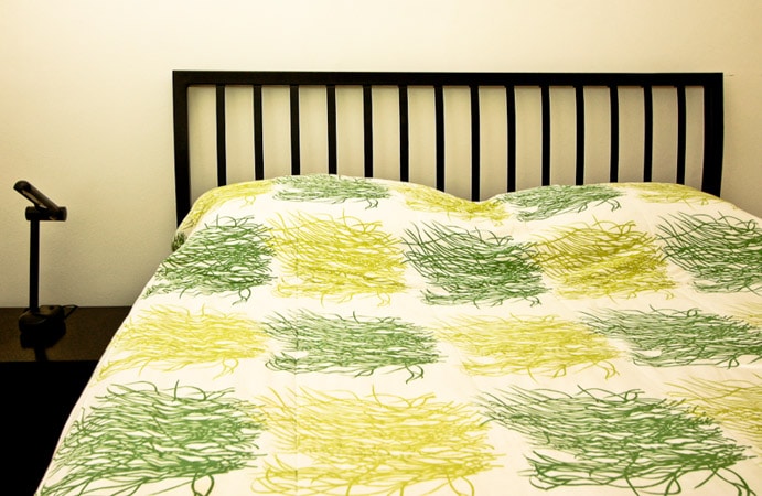 Queen size bed of Ipanema Apartment Clean and comfortable queensize bed